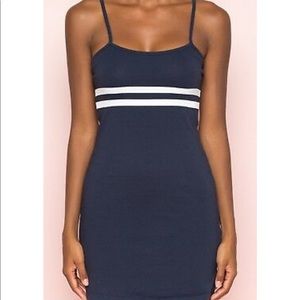 Brandy Melville navy Lillian dress